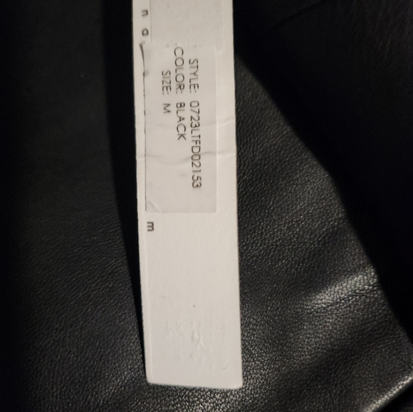 Susana Monaco Wire Strapless Faux Leather Dress - Picture 14 of 14